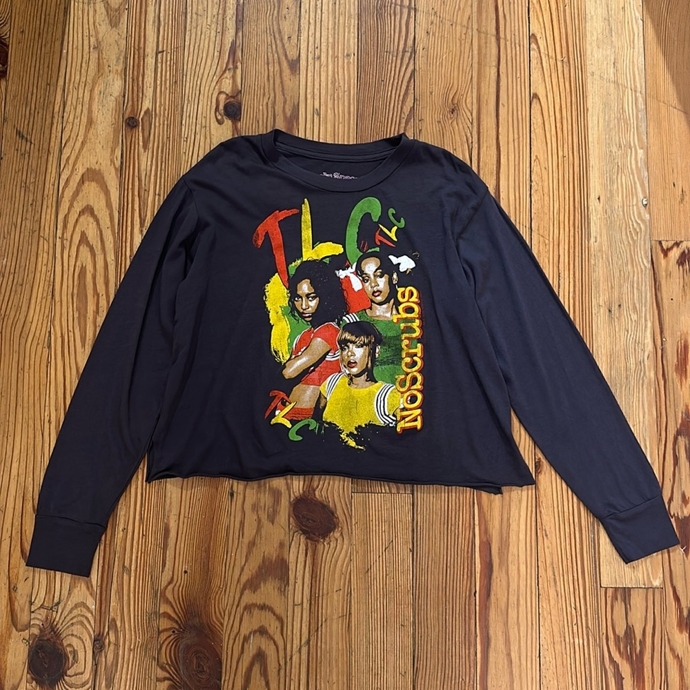 NWT! LS TLC Crop Top